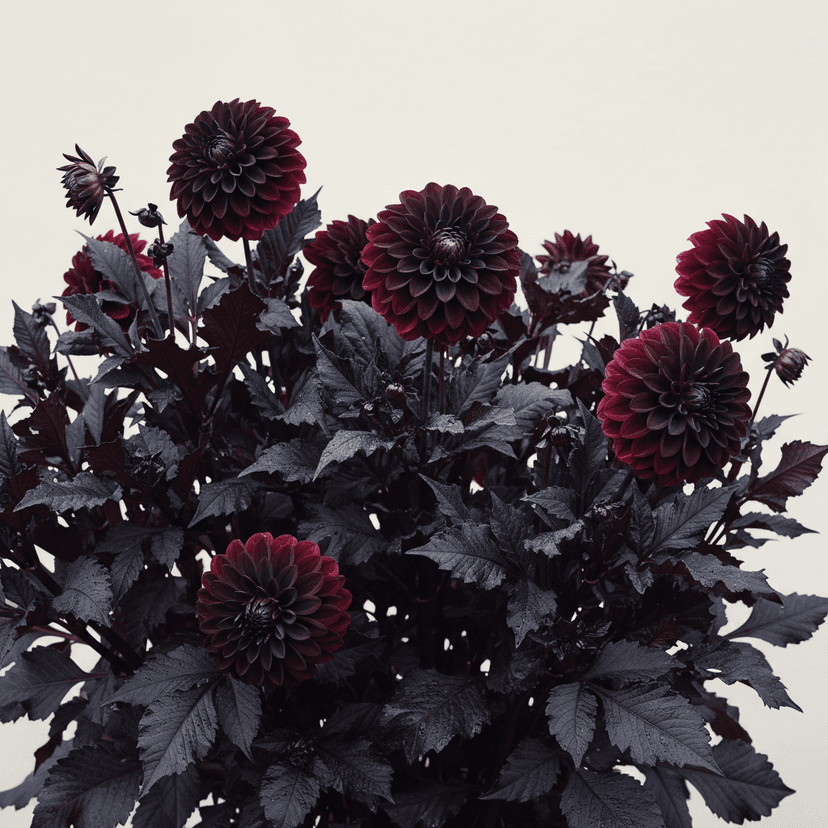 Dahlia ‘Verrone’s Obsidian’